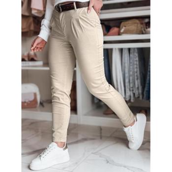 Nadrágok - Női chino nadrág cppuccino színben UY2566 kép