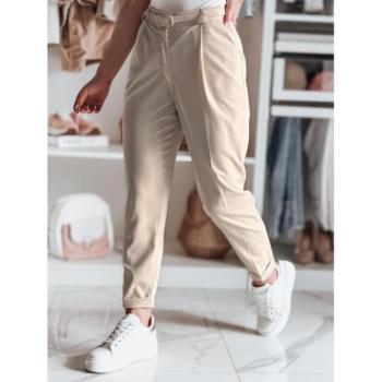 Nadrágok - Női elegáns bézs nadrág UY2516 kép