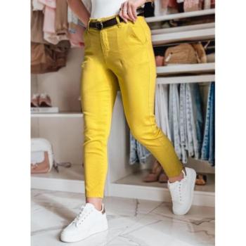 Nadrágok - Női lezser nadrág mustársárga színben UY2539 kép