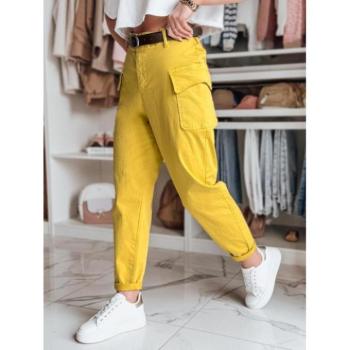 Nadrágok - Női mustársárga bő nadrág UY2527 kép