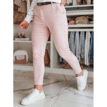 Nadrágok - Női rózsaszín slim fit nadrág UY2630 kép