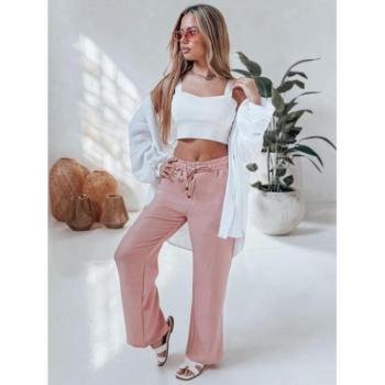 Nadrágok - Női rózsaszín szövetnadrág UY2645 kép