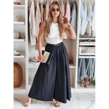 Nadrágok - Női sötétkék szoknyanadrág UY2588 kép