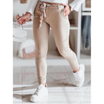 Nadrágok - Női szövetnadrág bézs színben UY2536 kép