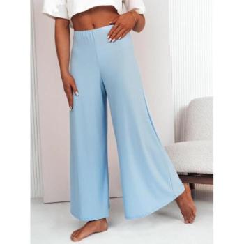 Nadrágok - Női világoskék bő szárú nadrág kép