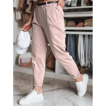 Nadrágok - Rózsaszín női nadrág rugalmas derékkal UY2583 kép