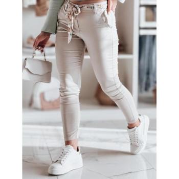 Nadrágok - Világos bézs színű női nadrág UY2537 kép