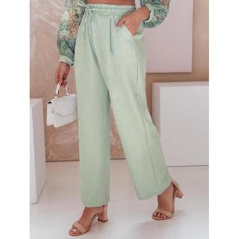 Nadrágok - Zöld bő női nadrág UY2662 kép