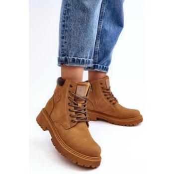 Női bakancsok - Barna meleg női workerek kép