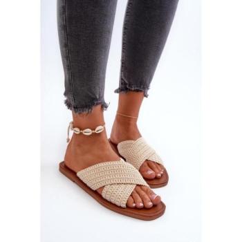 Női papucsok - Bézs színű Big Star papucs nőknek kép