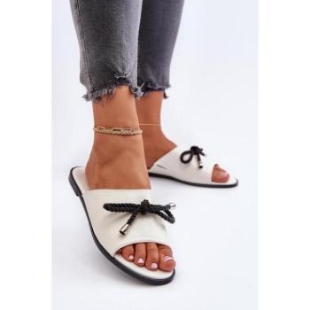 Női papucsok - Big Star fehér női papucs kép