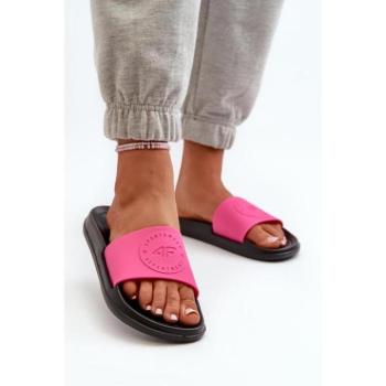 Női papucsok - Fekete és rózsaszín 4F női flip-flopok kép