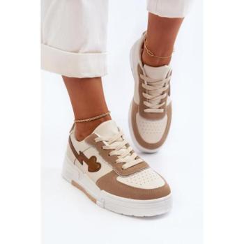 Női sportcipők - Bézs színű női sportcipők kép