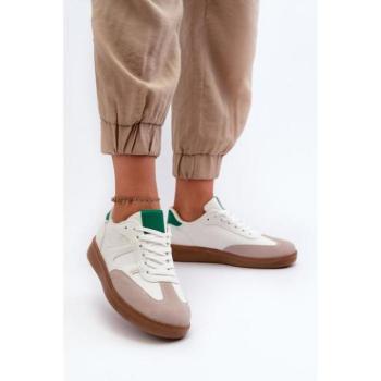 Női sportcipők - Női alacsony szárú háromszínű sportcipők kép