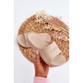 Papucsok lányoknak - Gyerek bézs színű papucsok a Big Star-tól kép