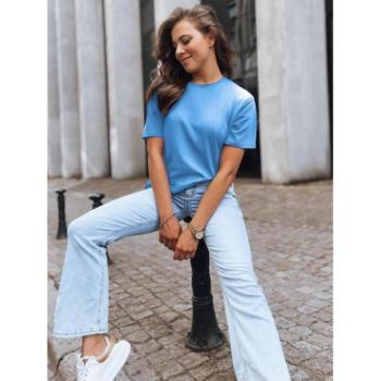 Rövid ujjú - Női világoskék rövid ujjú póló kép