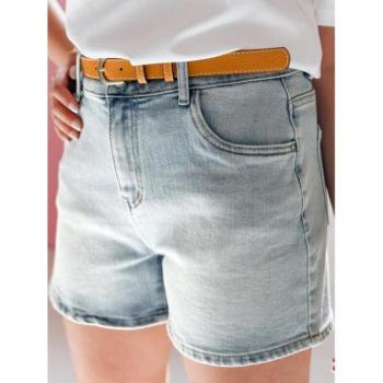 Rövidnadrágok - Női farmer rövidnadrág övvel SY0470 kép