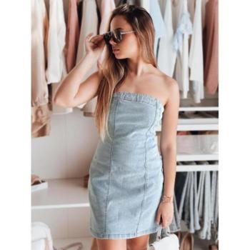 Ruhák hétköznapi viseletre - Női farmer miniruha EY2591 kép