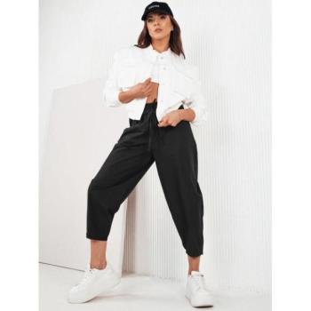 Sport nadrágok - Fekete női balon nadrág kép