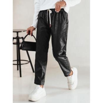 Sport nadrágok - Női laza műbőr nadrág UY2290 kép