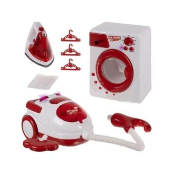 Szerepjátékok és foglalkozásos játékok - Háztartási gépek készlete gyerekeknek kép