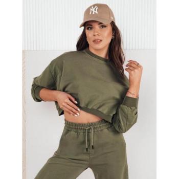 Szettek - Női khaki melegítőruha kép