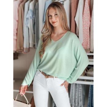 Szvetterek - Női bő pulóver menta színben MY2454 kép