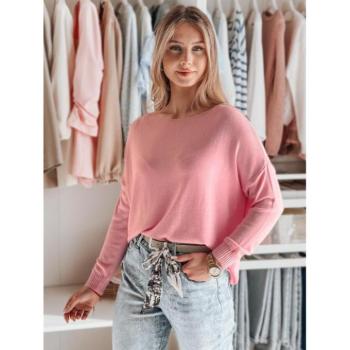 Szvetterek - Női rózsaszín oversize pulóver MY2447 kép