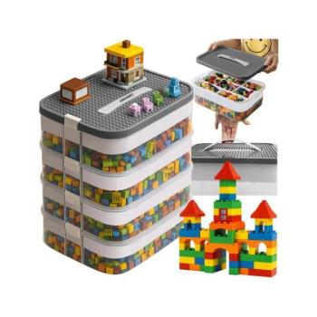 Tárolók-Rendszerezők - 3-szintes kocka szervező kép