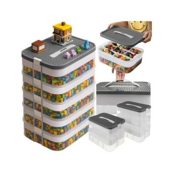 Tárolók-Rendszerezők - 5-szintes kocka szervező kép