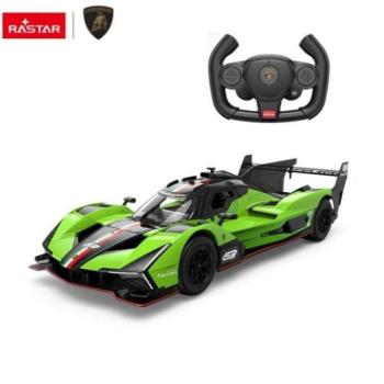 Távirányítós játékok - Távirányítós autó Lamborghini SC63 LMDH R/C méretarány 1:14 Rastar kép