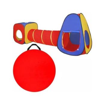 Teepee és gyerek sátrak  - Gyerek sátor alagúttal 3 az 1-ben kép