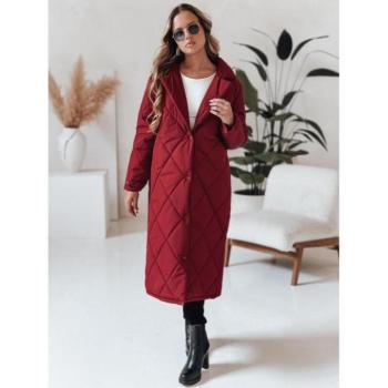 Télikabátok - Bordó női télikabát TY4918 kép