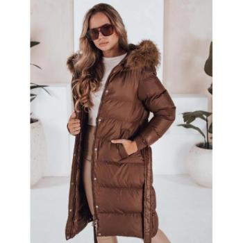 Télikabátok - Női télikabát barna színben TY5009 kép