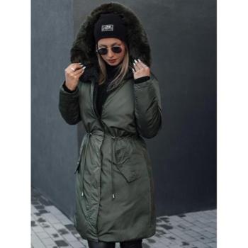 Télikabátok - Zöld kétoldalú télikabát TY4589 kép