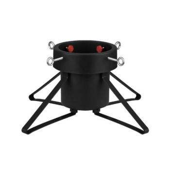 Ünnepi dekorációk - Fekete karácsonyfa állvány kép