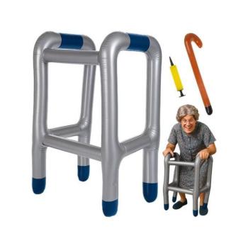 Ünnepi dekorációk - Felfújható járókeret bottal kép