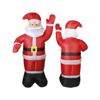 Ünnepi dekorációk - Felfújható Mikulás LED világítással kép