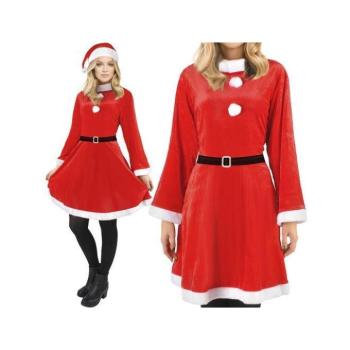 Ünnepi dekorációk - Mikulásné jelmez kép