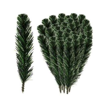 Ünnepi dekorációk - Műfenyő ágak 21 cm - 40 db kép