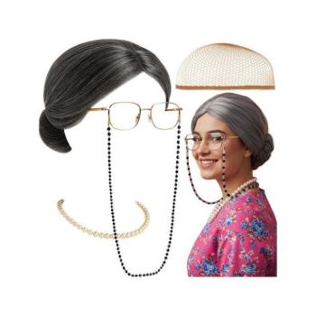 Ünnepi dekorációk - Nagymama Halloween jelmez kép