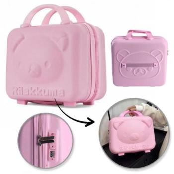 Utazótáskák - Rózsaszín mini utazóbőrönd gyerekeknek kép