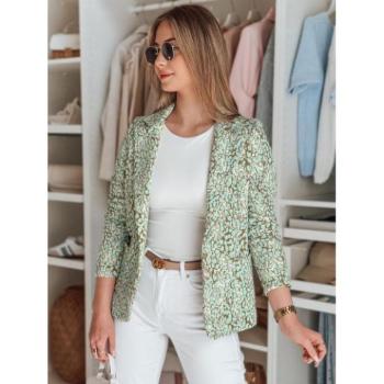 Zakók - Mintás menta színű női kabát PY0128 kép