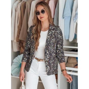 Zakók - Mintás sötétkék női kabát PY0126 kép