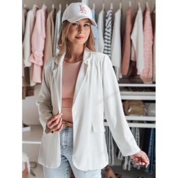 Zakók - Női fehér oversized kabát PY0119 kép