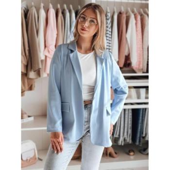 Zakók - Oversized női kabát világoskék színben PY0121 kép