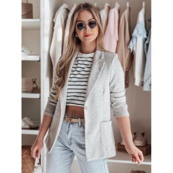 Zakók - Világos szürke testhezálló női kabát PY0108 kép