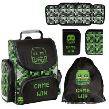 3 darabos prémium aktatáska, táska és tolltartó szett PIXEL MASK kép