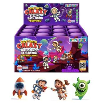 ACCENTRA Fürdőbomba KOOLKIDZ Galaxy meglepetéssel űr Málna 150g