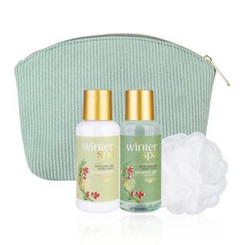 ACCENTRA Fürdőkészlet Winter Spa kozmetikai táskában Téli gyümölcs 2x 150ml + 1x 15g kép